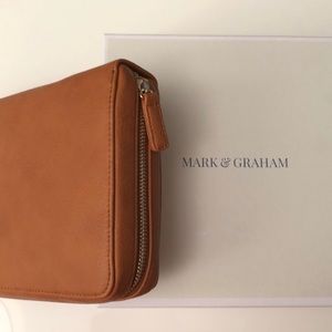 Mark & Graham leather charger cord organizers